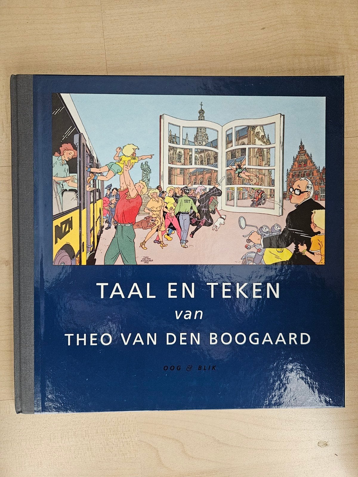 Taal en teken van Theo van den Boogaard, Boeken, Stripboeken, Eén stripboek, Ophalen of Verzenden, Zo goed als nieuw, Theo van den Boogaard