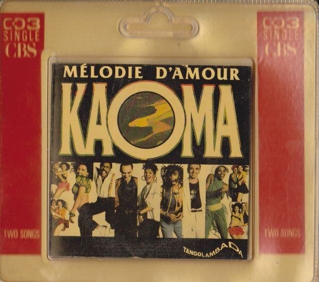 Klein formaat CD Single Kaoma Mélodie D'Amour, Ophalen of Verzenden, Zo goed als nieuw, Pop