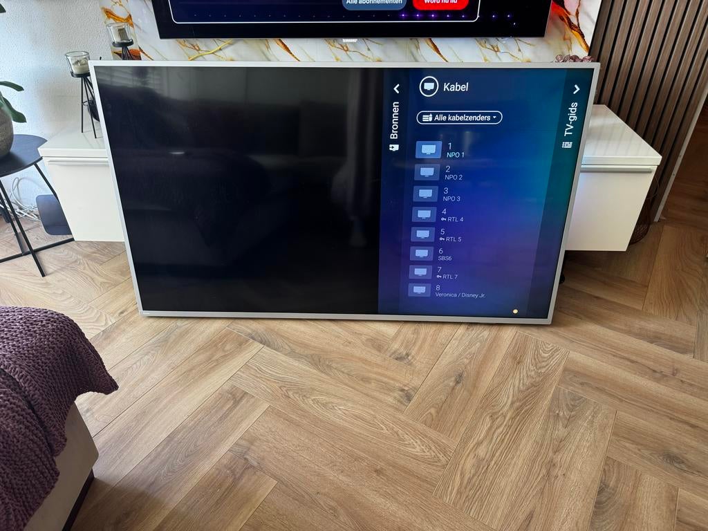 Philips TV 60 inch led verlichting 4K! Nog als nieuw!, Audio, Tv en Foto, Televisies, Zo goed als nieuw, LED, 80 tot 100 cm, 4k (UHD)