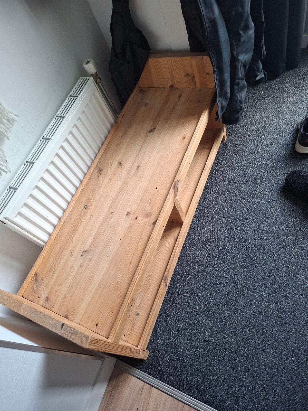 Schoenen rek/kast, Ophalen