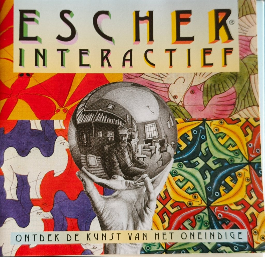 CD -  rom   Escher  interactief, Ophalen of Verzenden, Gebruikt, Overige genres