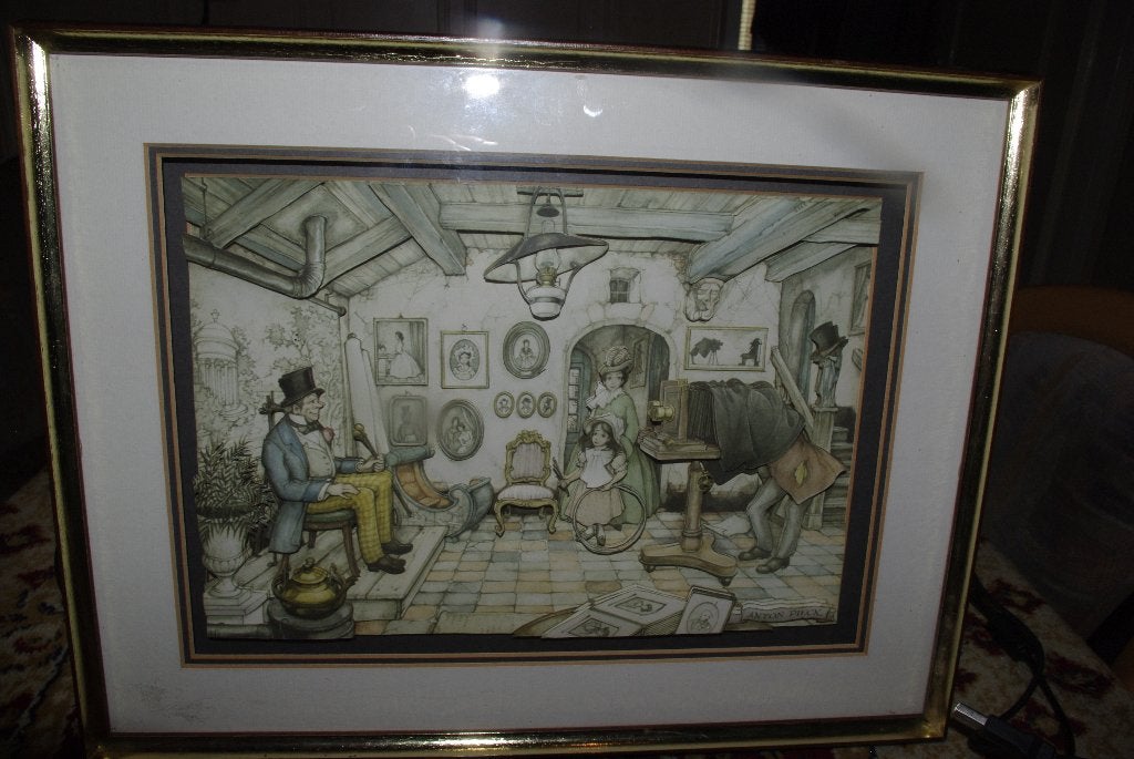 Anton Pieck -kunstwerken van Art Gallery Kiss, 50 – 75, Gebruikt, Oorspronkelijke maker, Overige typen