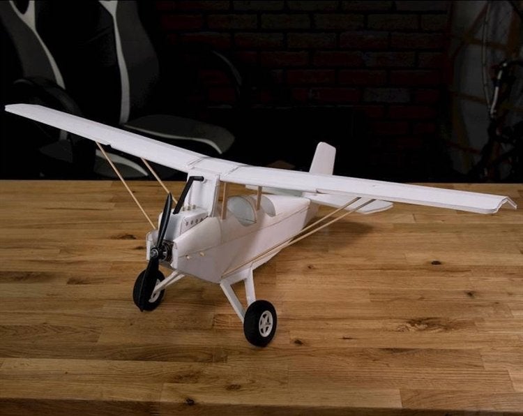 FT-MiniPietenpol 720mm | KIT +Servo's +Brushless +ESC |NIEUW, Ophalen of Verzenden, Nieuw, Elektro