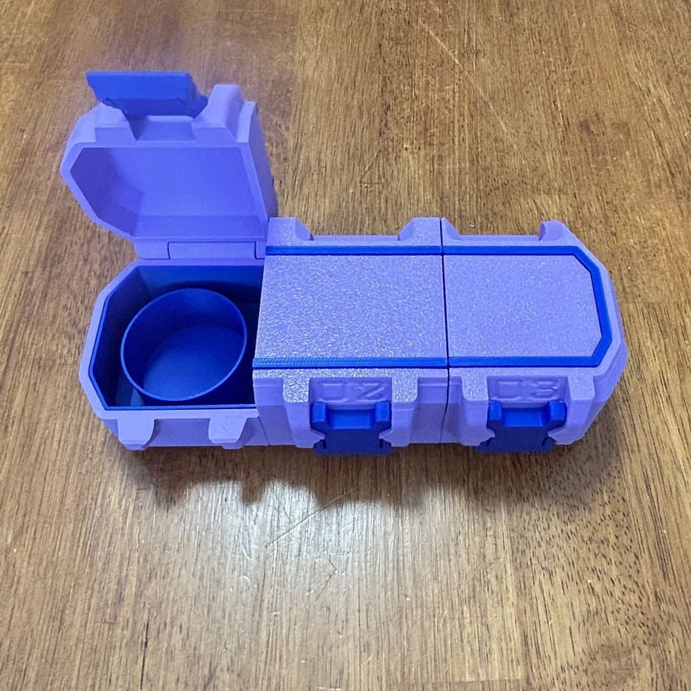 3D Printed Beyblade Deck Box | Snap Fit | Insert Tray (€22), Ophalen of Verzenden, Nieuw