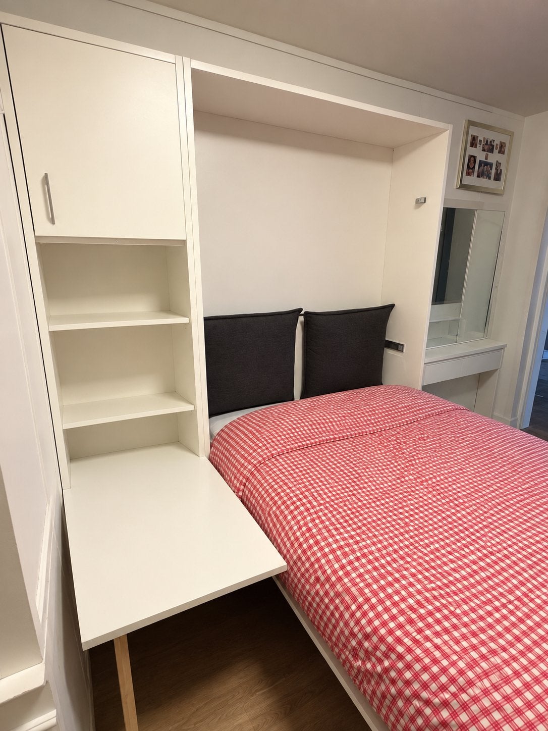 Murphy opklapbed easy living space met bank, Ophalen, Gebruikt, Twijfelaar, Overige maten