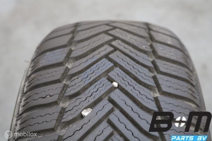 2 x 2055516 91H Michelin Alpin 6 met 6mm 205 55 16, Gebruikt, 16 inch