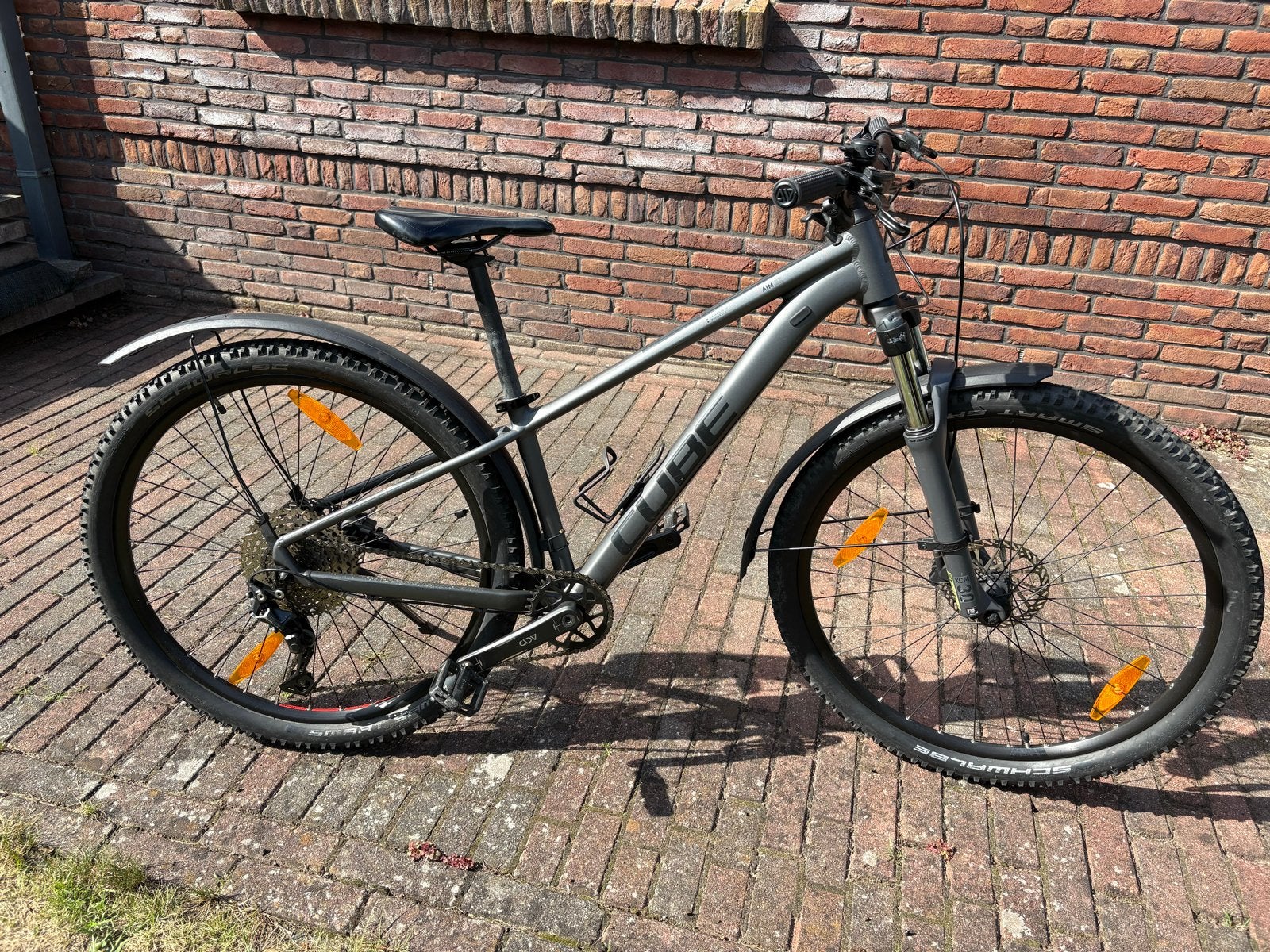 Cube Aim EX Mountainbike, Fietsen en Brommers, Fietsen | Mountainbikes en ATB, Hardtail, Heren, Zo goed als nieuw, Schijfrem
