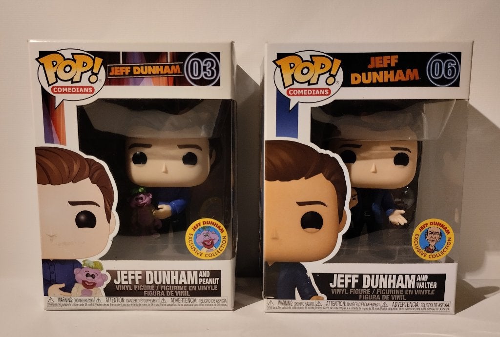 Funko Pop Jeff Dunham, Verzenden, Zo goed als nieuw