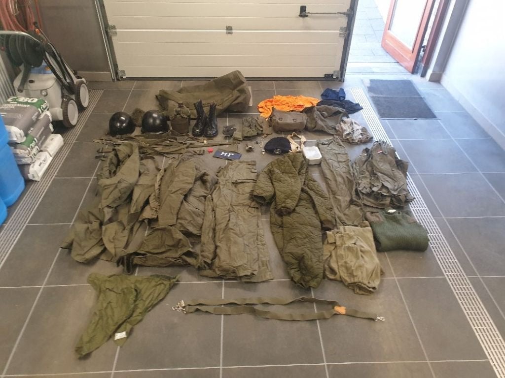 leger spullen, Ophalen, Landmacht, Nederland, Overige typen