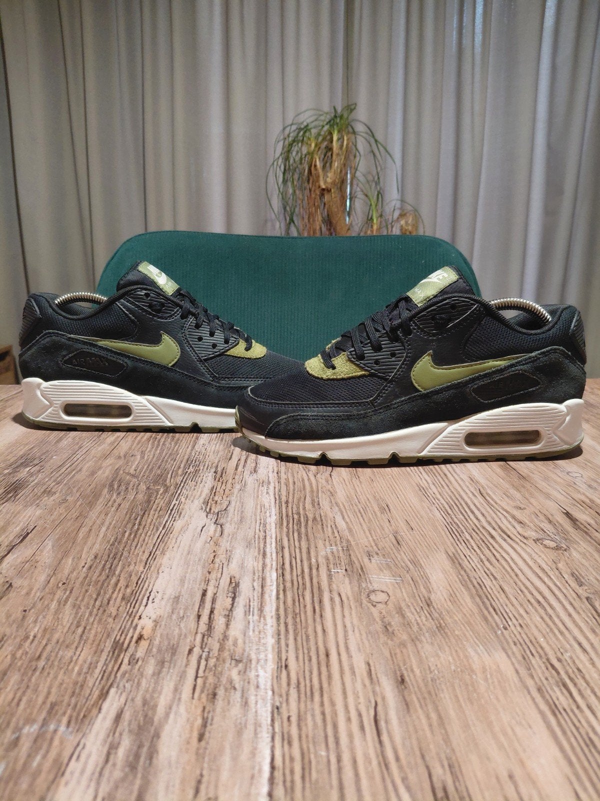 Nike Air Max 90 'Palm Green' Size 38, Zwart, Nike, Ophalen of Verzenden, Sneakers of Gympen