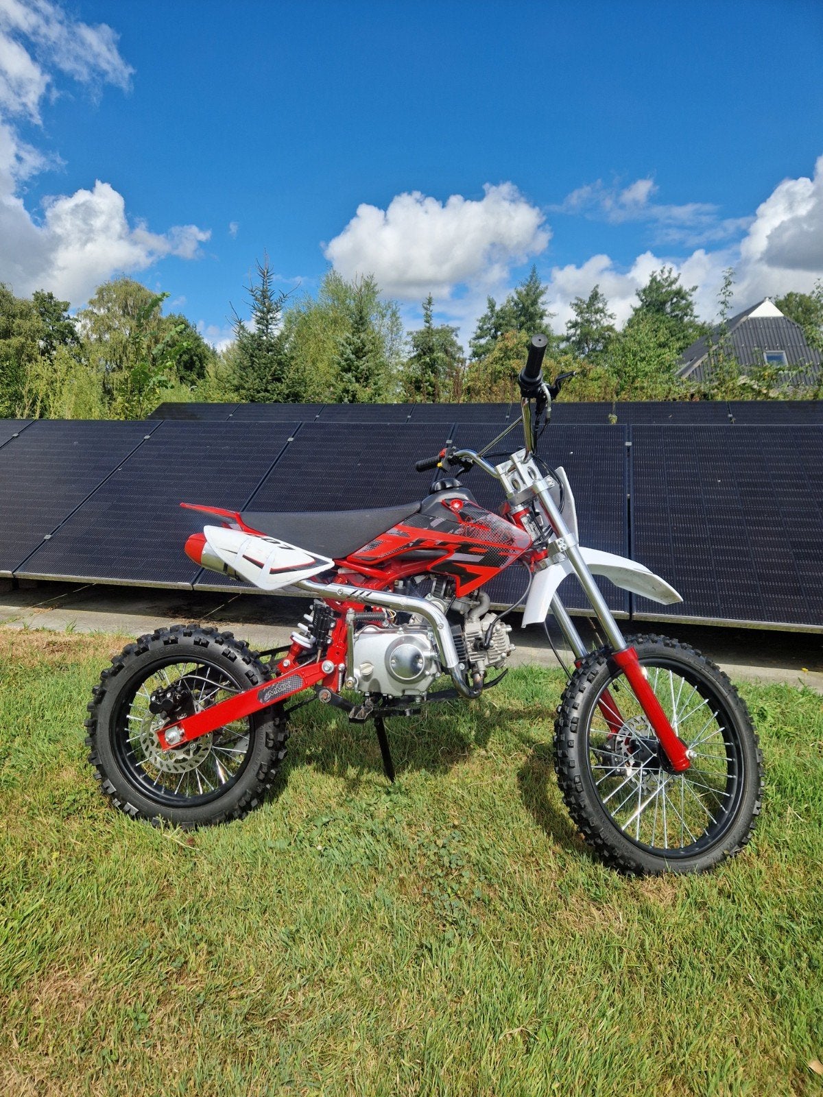 MMX 125cc 4-takt Pitbike uit 2025 - Zo goed als nieuw, Fietsen en Brommers, Schijfrem, MMX, 125 cc, Ophalen of Verzenden