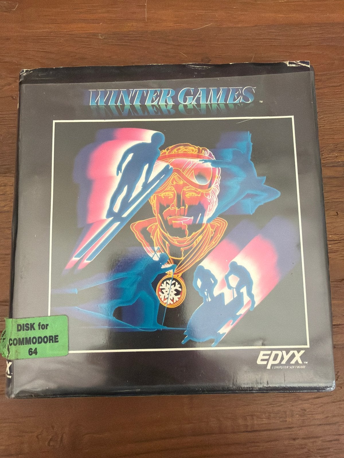 Winter Games Commodore 64 - Klassieke Wintersport Game, Gebruikt, 1 speler, Ophalen of Verzenden, Vanaf 3 jaar