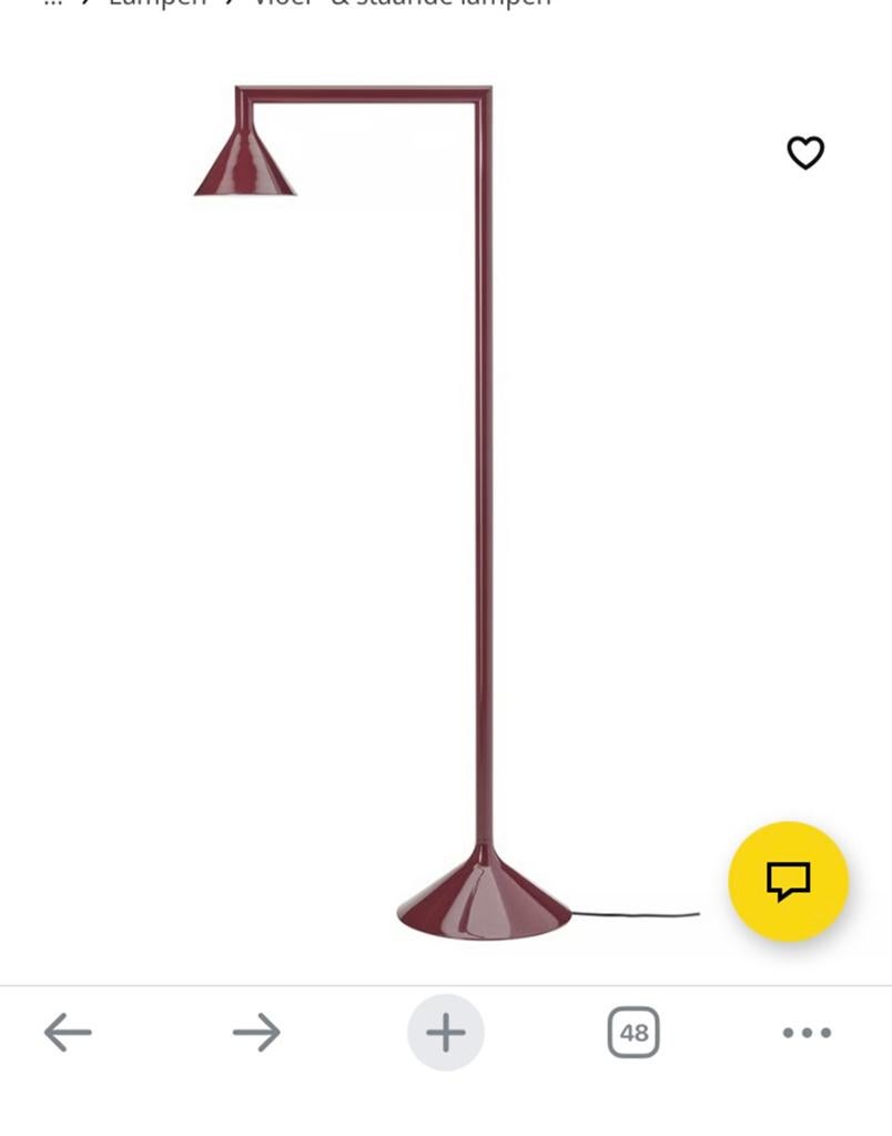 Ikea ps lamp rood (gereserveerd) of blauw, Ophalen, Nieuw, Metaal, Modern