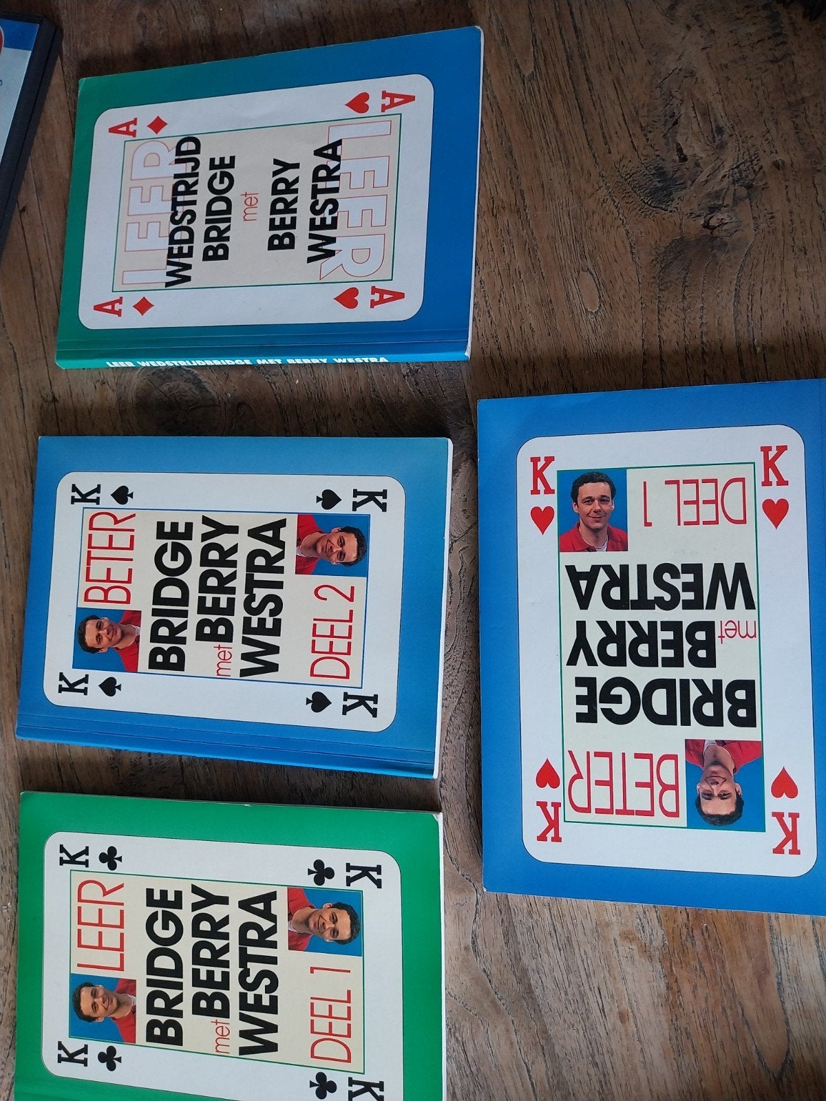 Berry Westra Bridge Boeken - Leer en Beter Bridge, Drie of vier spelers, Ophalen of Verzenden, Gebruikt, Berry Westra