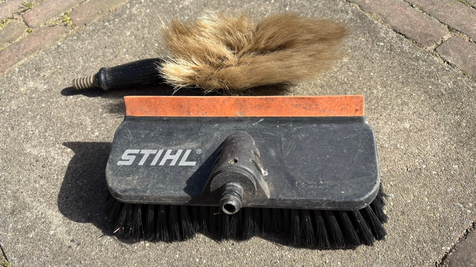 Stihl borstel voor hogedrukreiniger, Ophalen of Verzenden, Gebruikt, Bezem