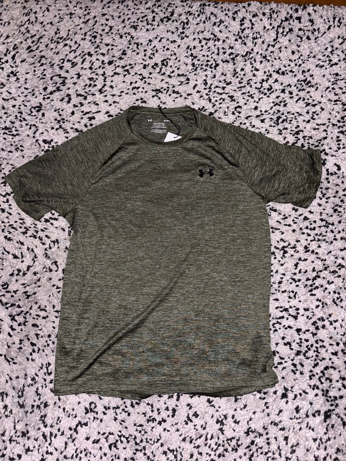 Under Armour The Tech Tee T-shirt - Maat M nieuw loose fit, Ophalen of Verzenden, Nieuw, Maat 48/50 (M), Groen