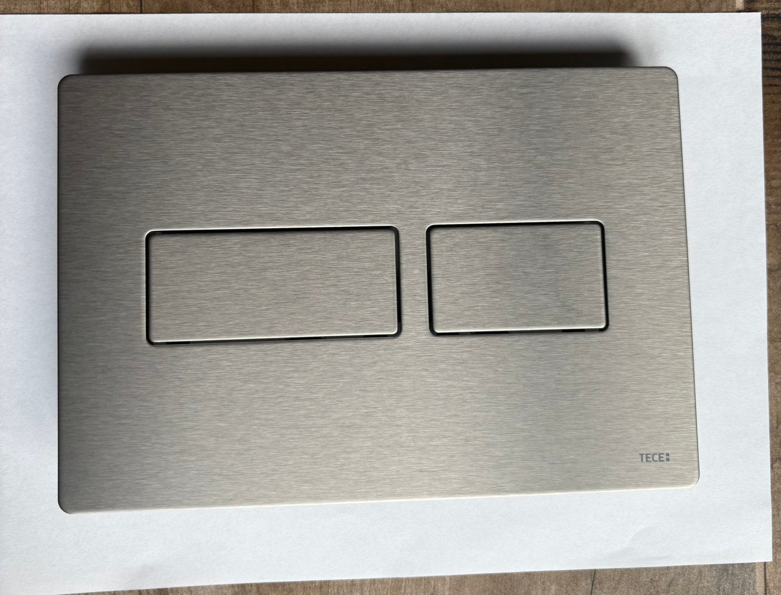 TECEsolid bedieningsplaat RVS 9240434 – Nieuw, Ophalen of Verzenden, Nieuw, Rvs, Toilet