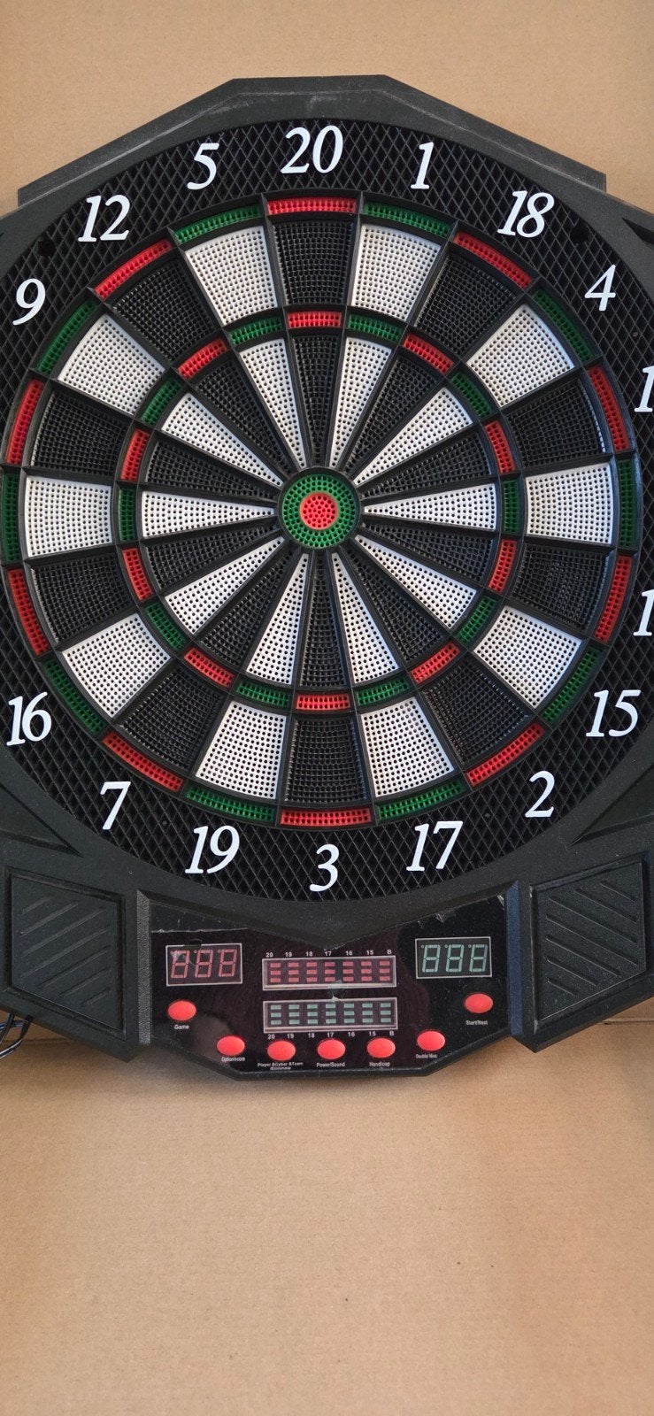 Elektronisch Dartbord, Sport en Fitness, Darts, Ophalen of Verzenden, Zo goed als nieuw, Dartbord, Soft tip