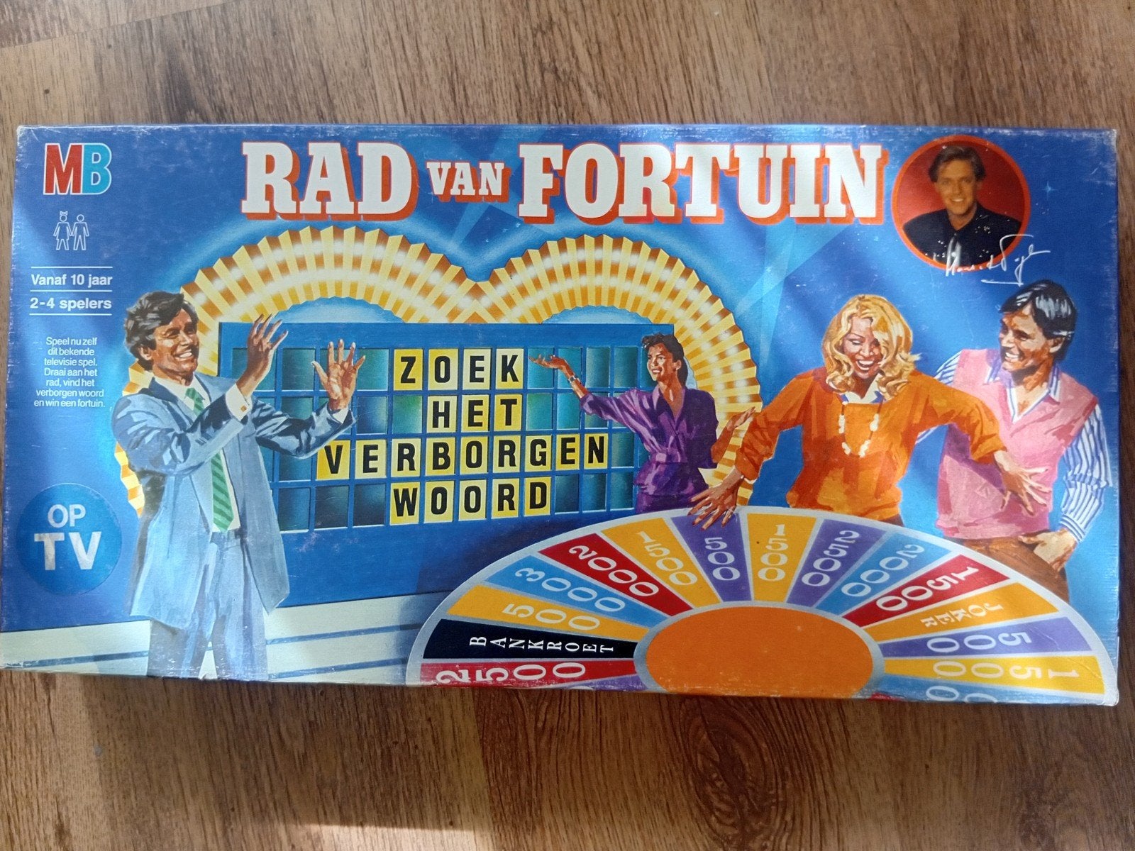 Rad van Fortuin Bordspel - Klassiek Spelplezier, Drie of vier spelers, Ophalen of Verzenden, Gebruikt, MB