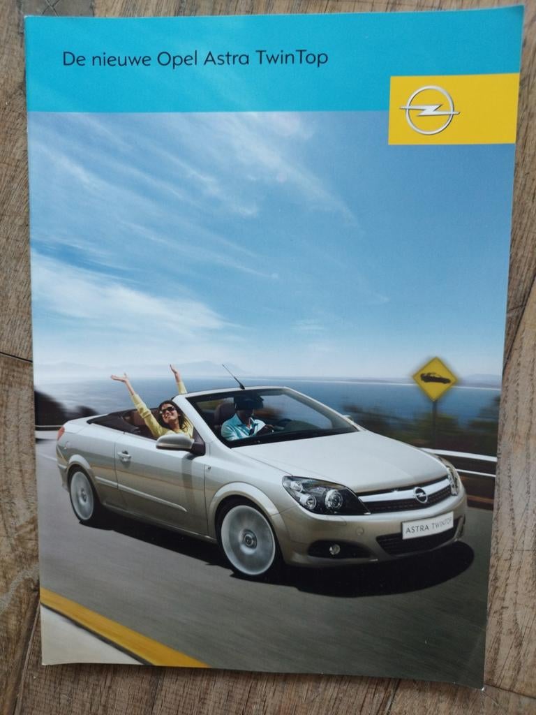 Opel Astra TwinTop brochure uit 2006, Opel, Zo goed als nieuw, Opel, Ophalen of Verzenden
