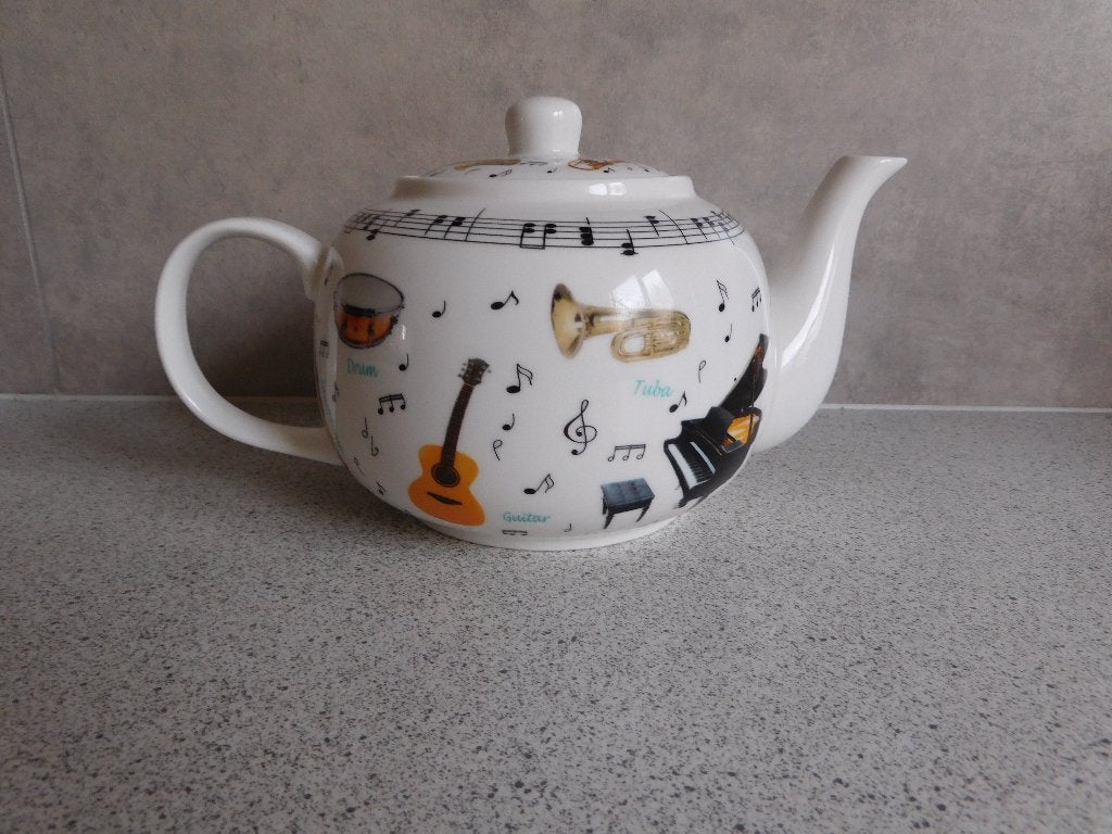 Theepot Making Music Leonardo Collection, Huis en Inrichting, Keuken | Servies, Overige merken, Overige typen, Ophalen of Verzenden
