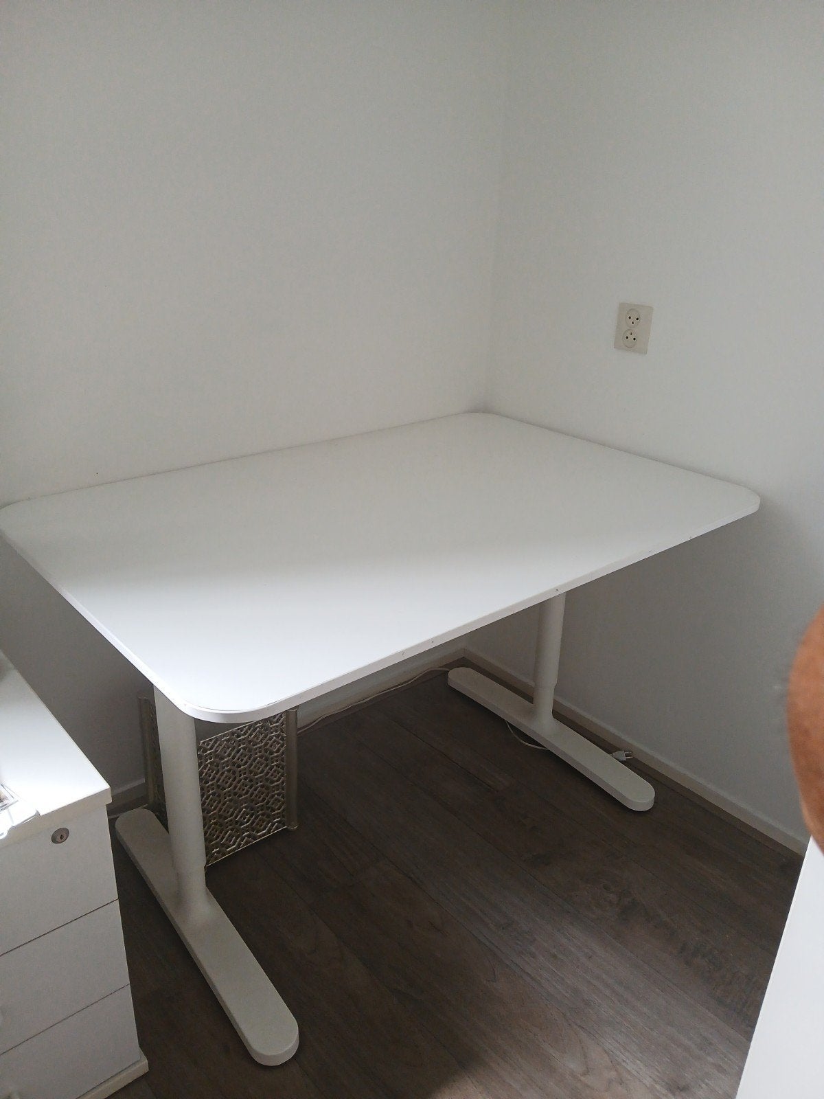 Ikea Bekant bureau wit, Ophalen, Gebruikt, 120 cm, Scandinavisch