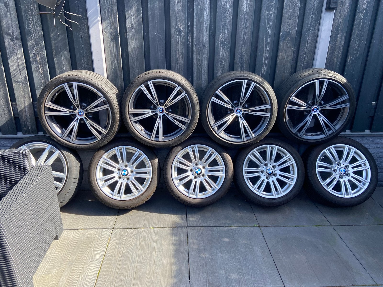 3 sets BMW wielen: 17 inch M, 19 inch G21 LCI, 19 inch 2 Ser, Gebruikt, Banden en Velgen, Ophalen, 19 inch