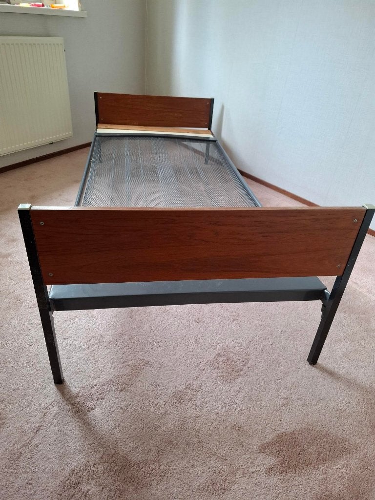 Bed eenpersoons extra lengte, Ophalen, Gebruikt, 90 cm, Eenpersoons