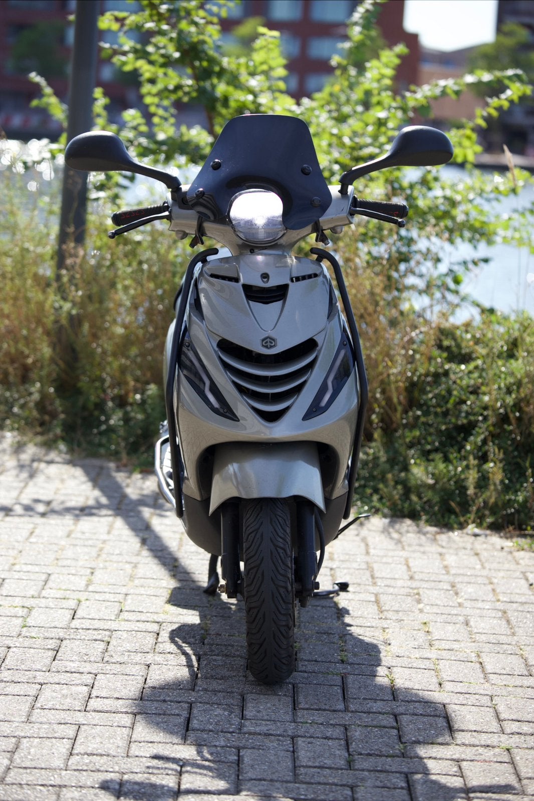 Zip brom 2017, Fietsen en Brommers, Scooters | Piaggio, Ophalen, Gebruikt, Maximaal 45 km/u, Zip