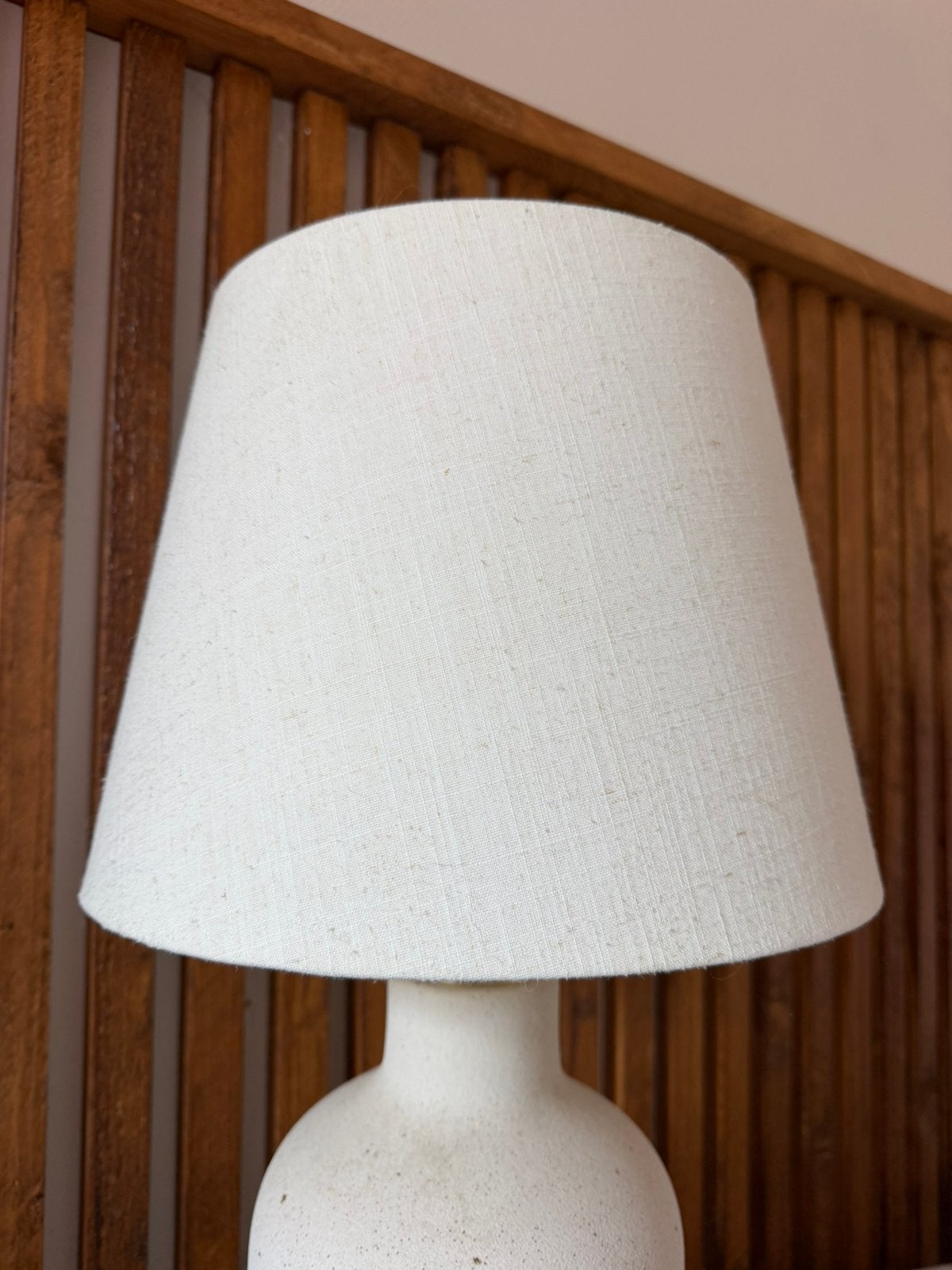 Foto 4 van 2x IKEA BLIDVÄDER tafellamp ecru/beige – 50 cm