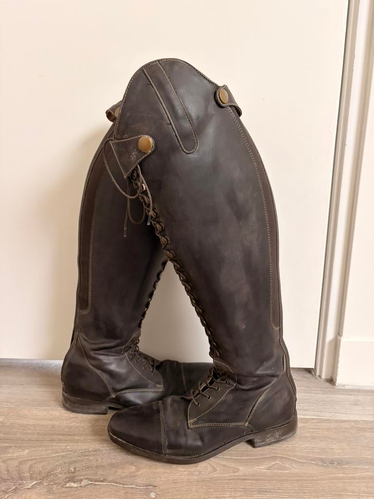 Zeer nette veter laarzen, Ophalen of Verzenden, Zo goed als nieuw, Dressuur, Schoeisel