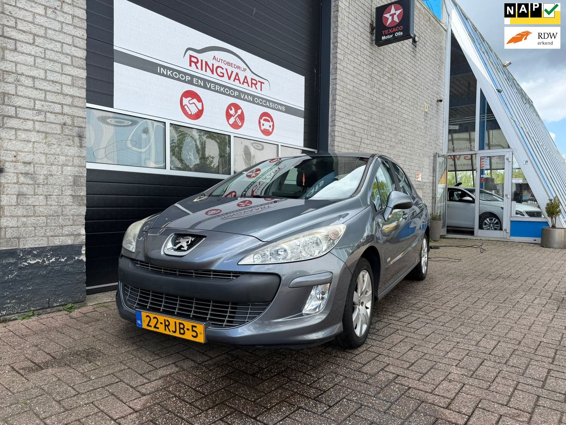 Peugeot 308 1.6 VTi Active Met 1 JAAR APK, Auto's, Peugeot, Voorwielaandrijving, Euro 5, Gebruikt, 680 kg