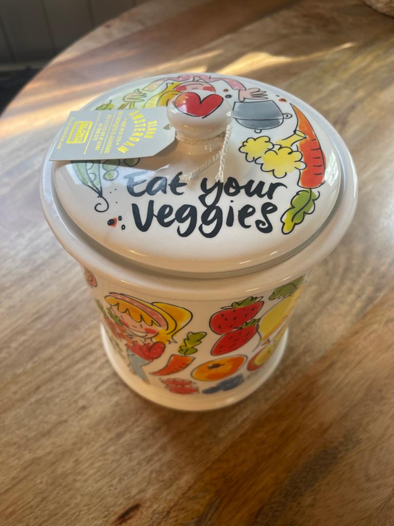 Blond Amsterdam Voorraadpot 'Eat your Veggies' - Zo goed als, Blond Amsterdam, Ophalen of Verzenden, Zo goed als nieuw, Voorraadpot