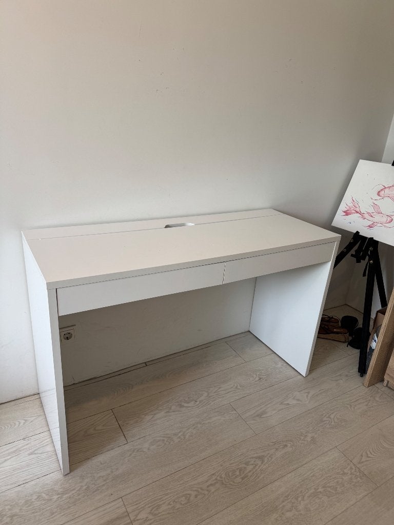 bureautafel/make up tafel, Ophalen, Kunststof, Gebruikt, 100 tot 150 cm