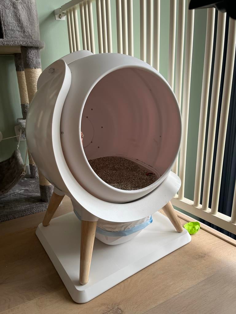 Automatische kattenbak, Ophalen, Gebruikt