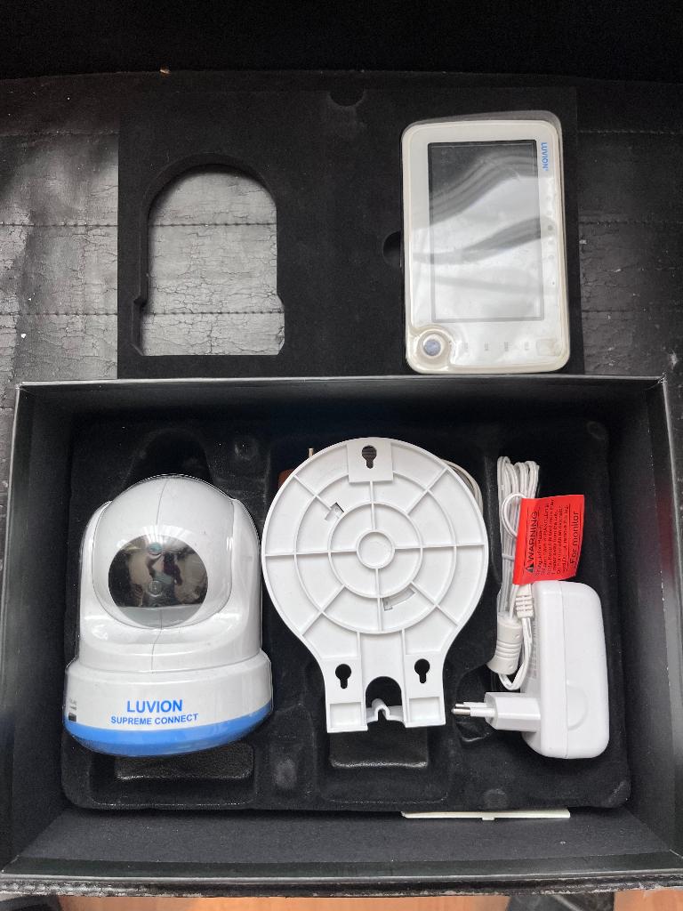 luvion supreme connect, Kinderen en Baby's, Babyfoons, Ophalen, Gebruikt, 100 tot 250 meter, Camera