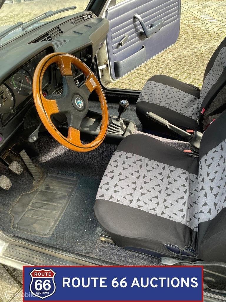 BMW 320 Baur TC | 1976 | Route 66 Auctions, Auto's, Overige carrosserieën, Zwart, Bedrijf, Handgeschakeld