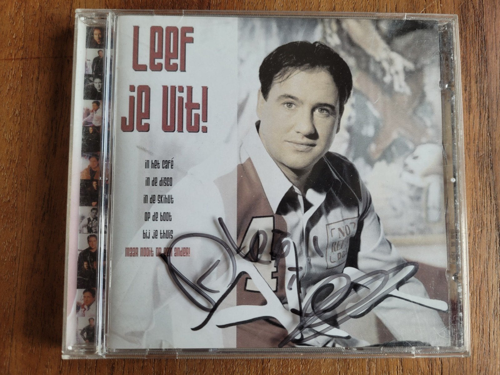 Alex - Leef Je Uit! CD (Gesigneerd), Gesigneerd, Zo goed als nieuw, Album, Schlager