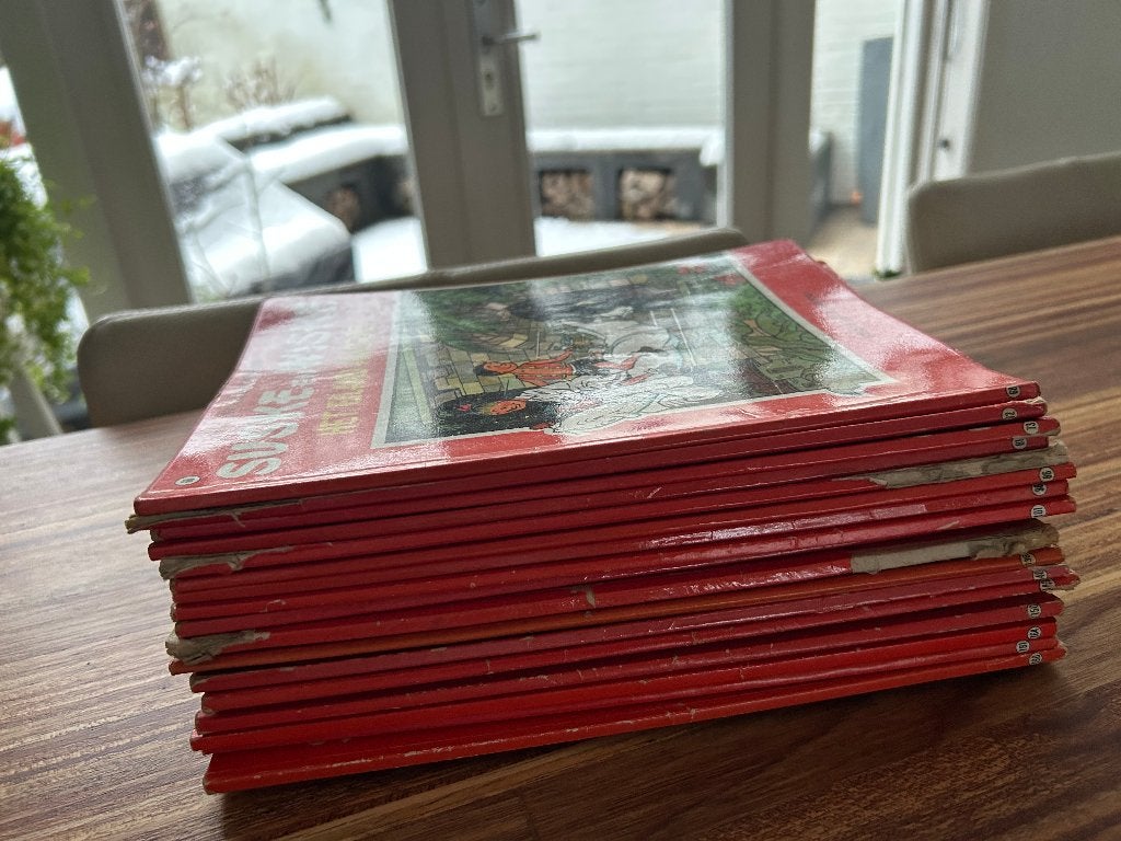 Stapel oude Suske en Wiske strips, Gelezen, Willy Vandersteen, Ophalen of Verzenden, Meerdere stripboeken