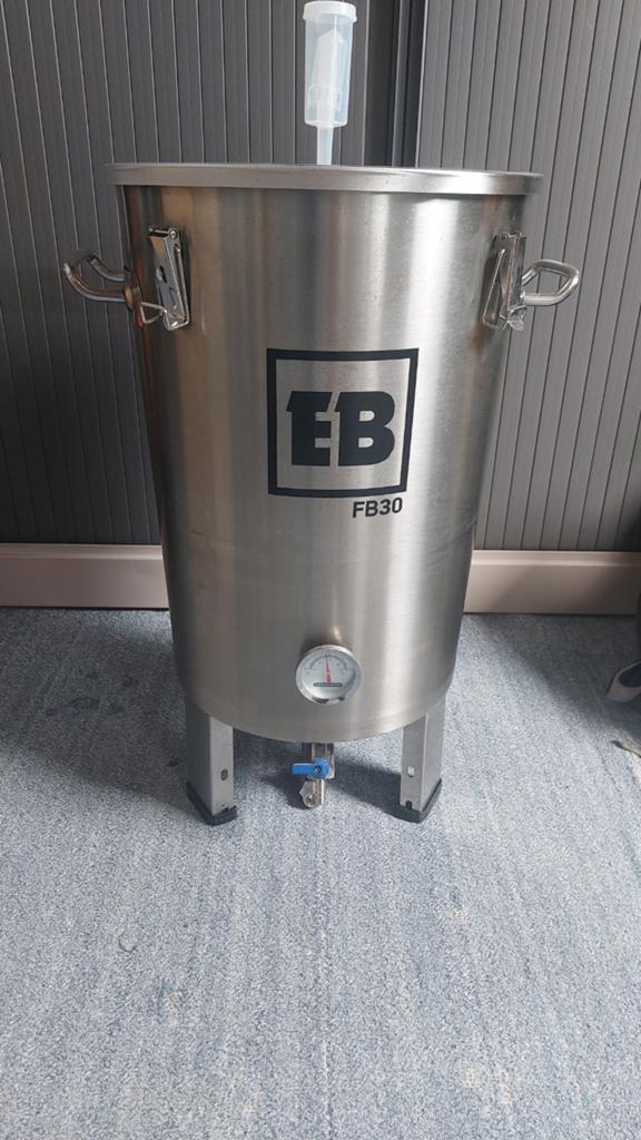 Easybrew FB30 Fermentatievat RVS - Zo goed als nieuw, Ophalen, Zo goed als nieuw