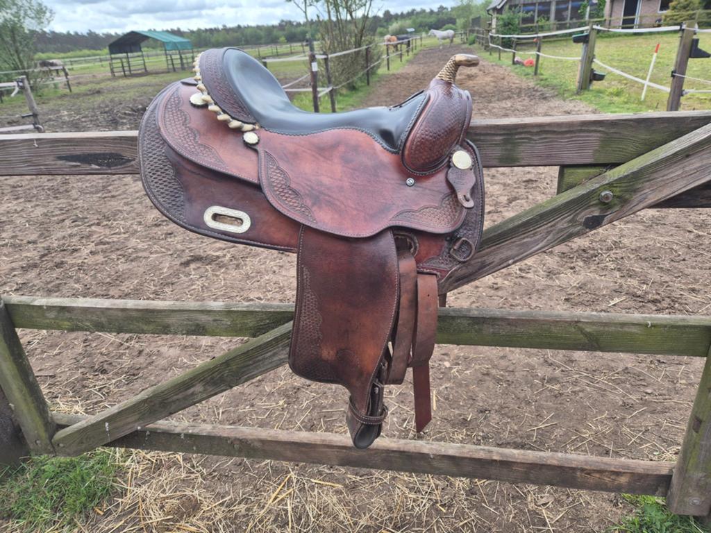 Billy Cook westernzadel, Dieren en Toebehoren, Paarden en Pony's | Zadels, Ophalen, Gebruikt, Western