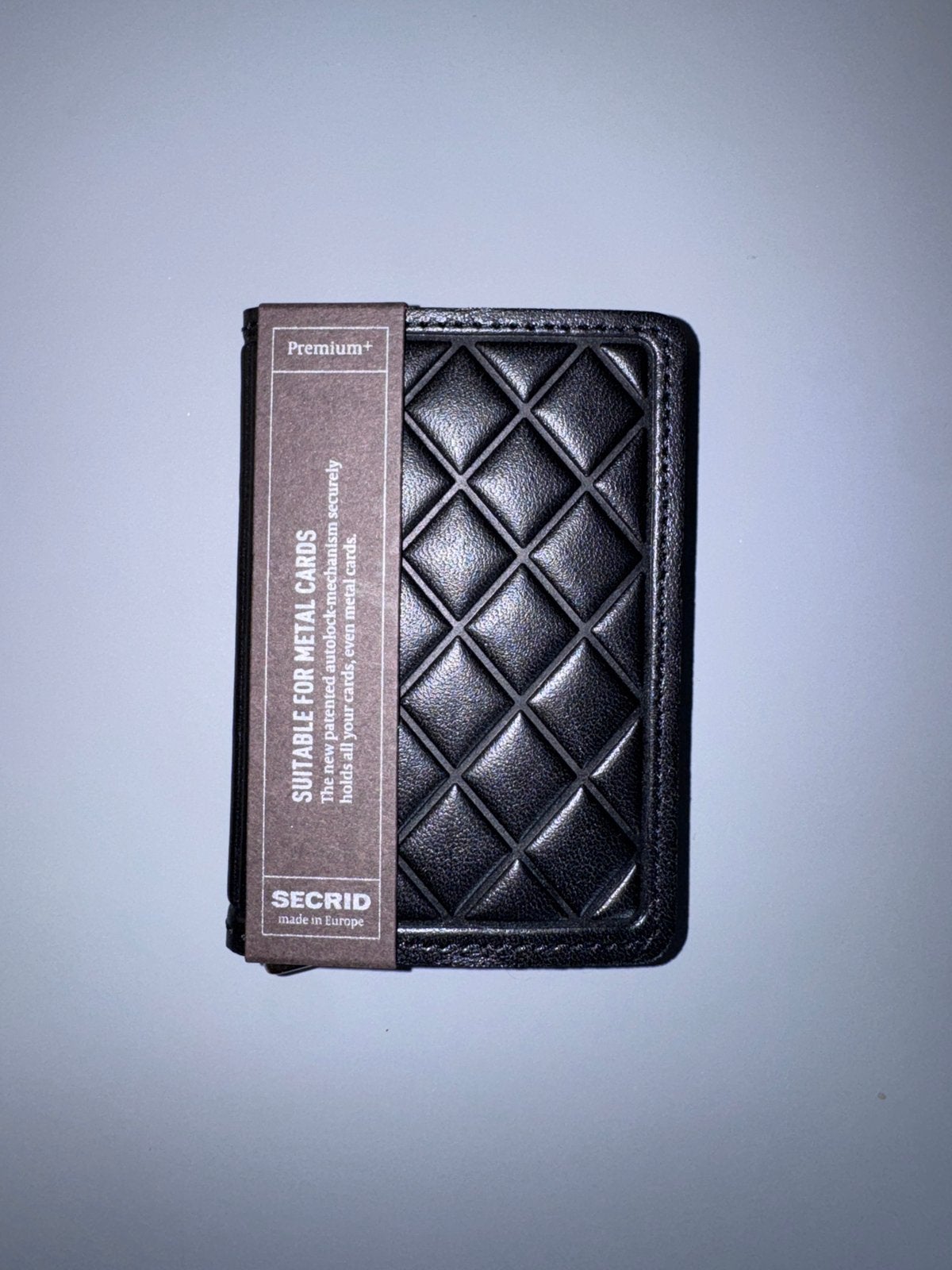 Secrid Wallet Diamond Black, Overige merken, Zwart, Nieuw, Ophalen of Verzenden