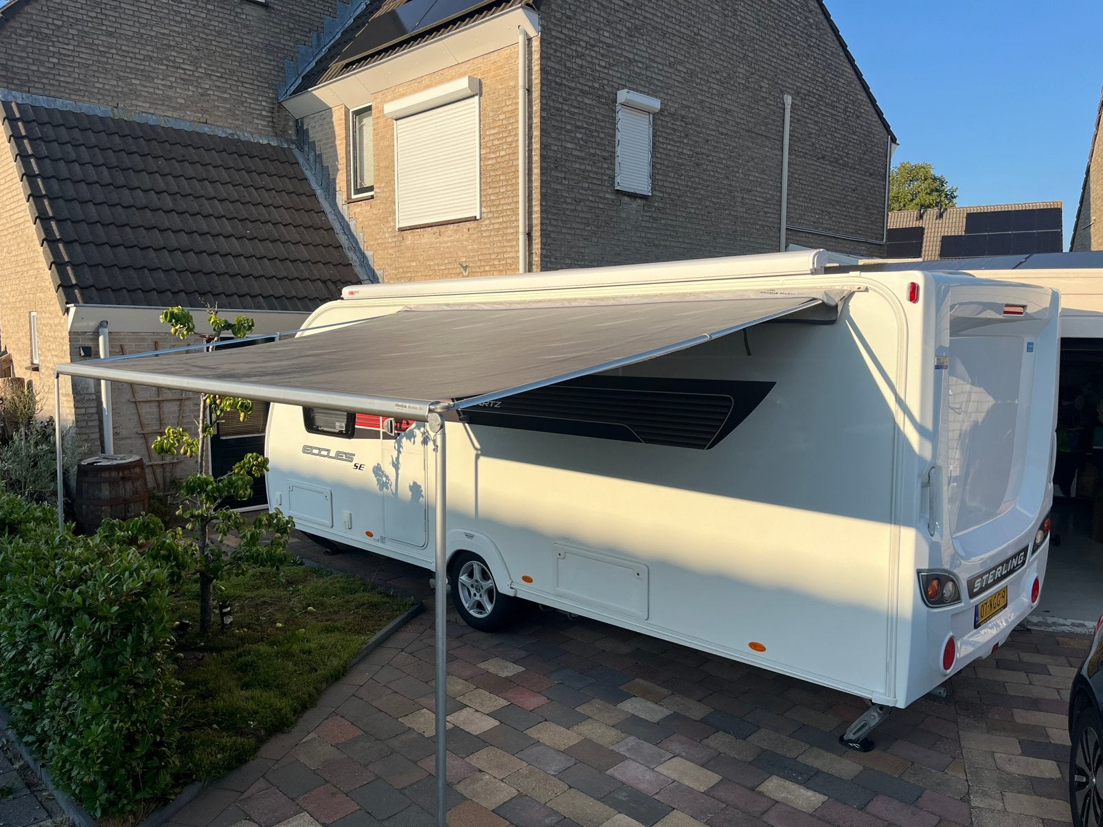 Obelink Markies 350 zakluifel, Caravans en Kamperen, Ophalen, Gebruikt