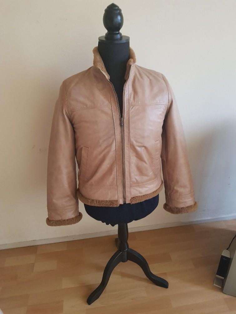 Pall Mall Classic Dames Leren jas maat L, Kleding | Dames, Bruin, Maat 42/44 (L), Pall Mall, Ophalen of Verzenden