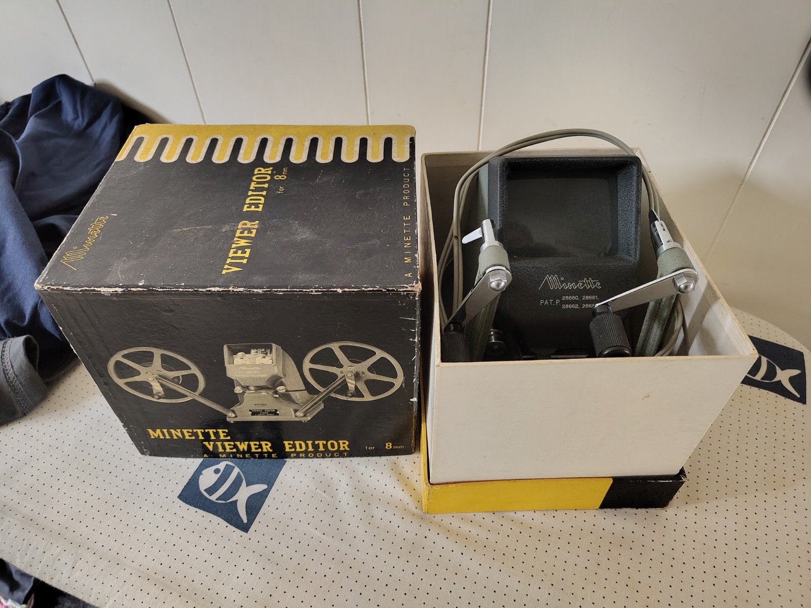 Vintage Film Projector & Accessoires - Elmo, Bauer, Minette, Ophalen, Gebruikt, Overige typen