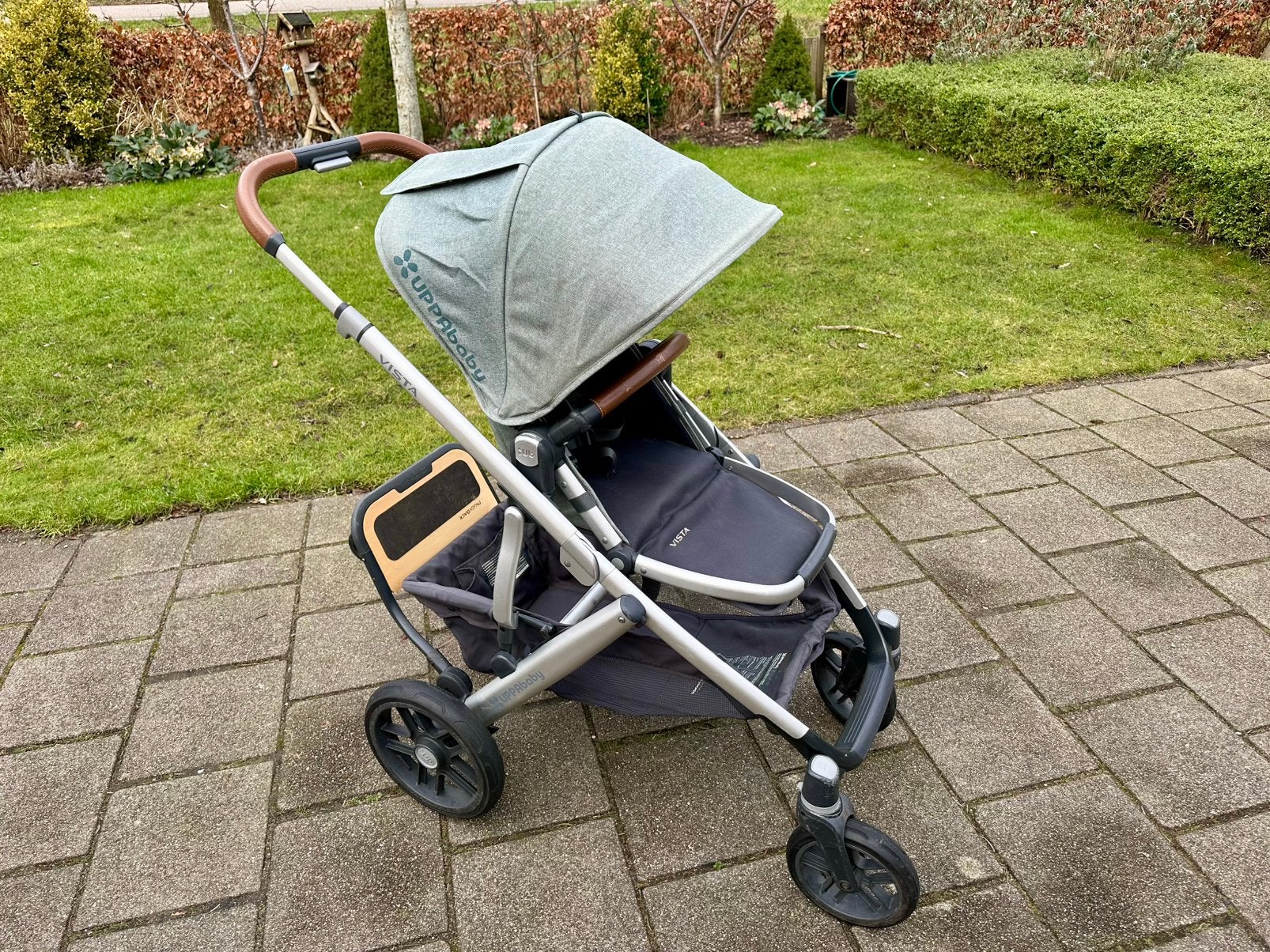 Complete Uppababy Vista V1 kinderwagen excl plankje, Ophalen of Verzenden, Gebruikt, Overige merken