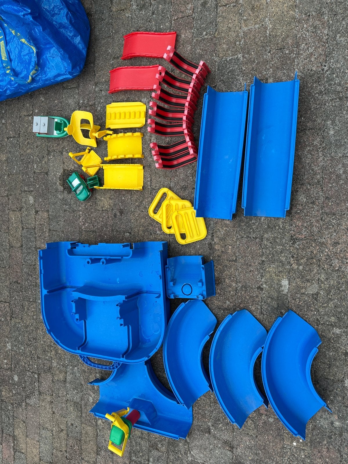 AquaPlay MegaBridge waterbaan met accessoires, Ophalen, Gebruikt
