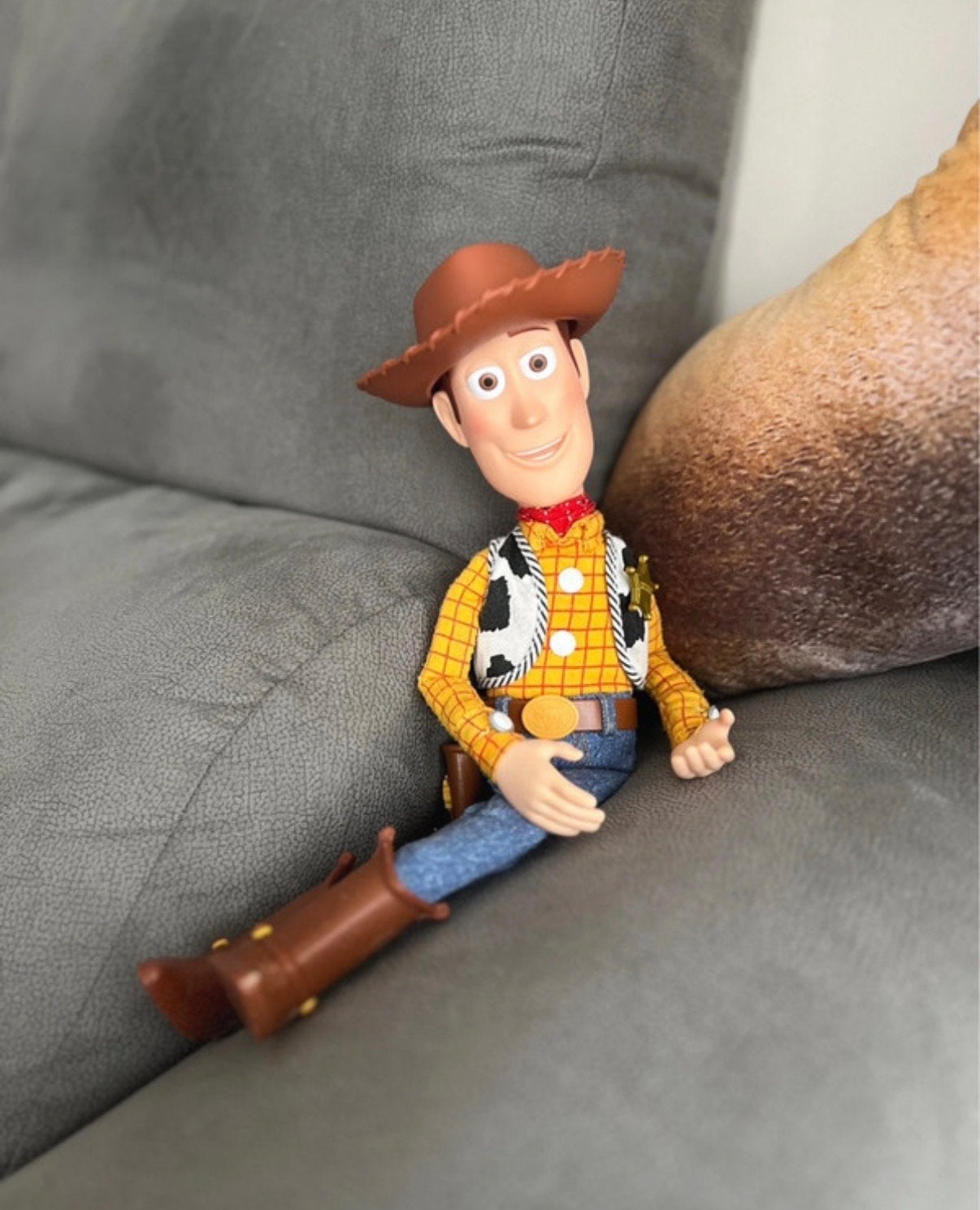 Thinkway Woody Toy Story, Kinderen en Baby's, Ophalen of Verzenden, Gebruikt, Overige typen