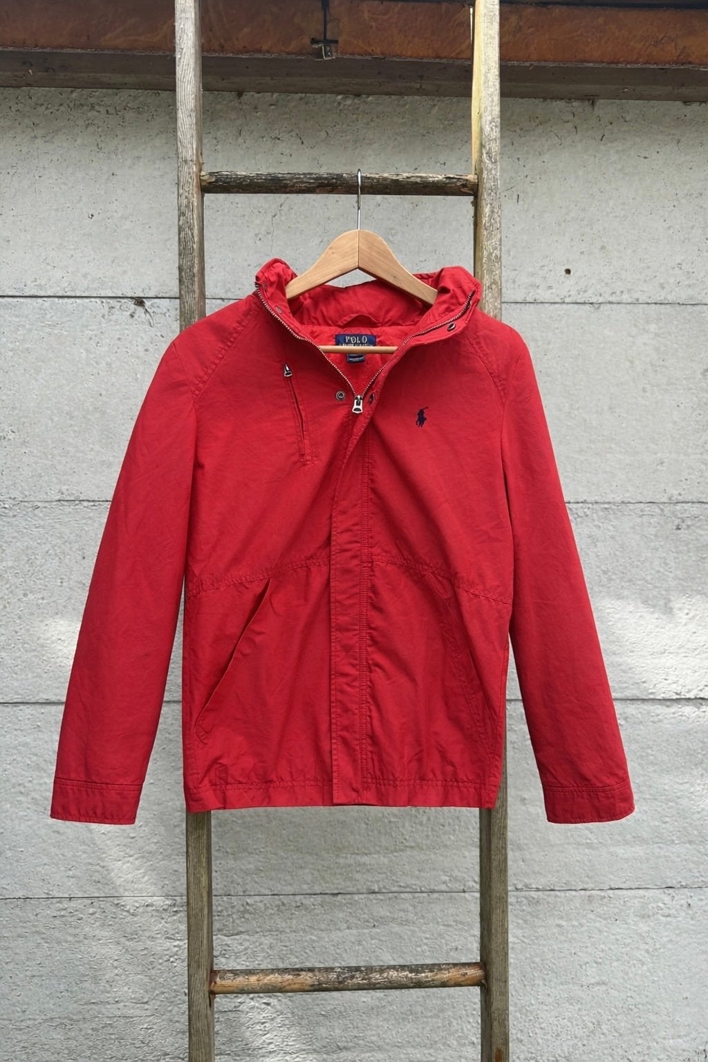 Polo Ralph Lauren jas met capuchon - z.g.a.n., Verzenden, Zo goed als nieuw, Jongen of Meisje, Jas