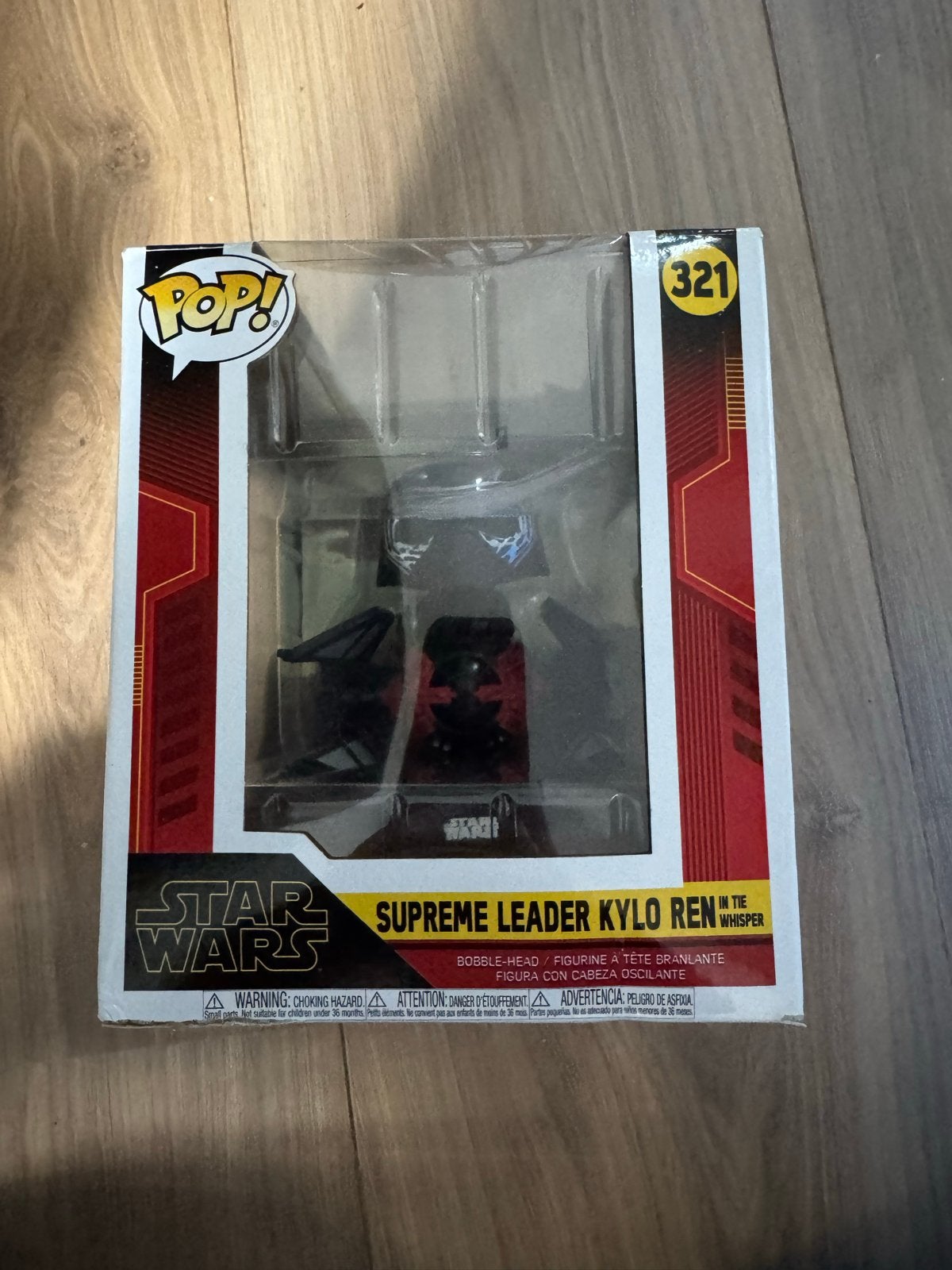 Funko Pop! Star Wars Supreme Leader Kylo Ren #321, Ophalen of Verzenden, Zo goed als nieuw